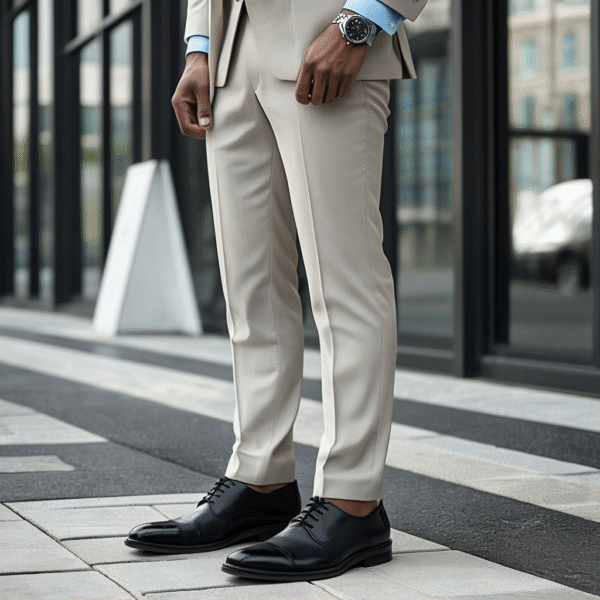 classic fit premium stretch suit pants