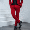 classic fit premium stretch suit pants