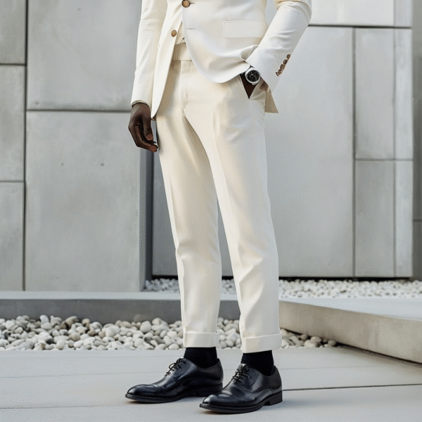 classic fit premium stretch suit pants